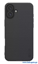 NILLKIN θήκη Super Frosted Shield Pro για iPhone 16 Plus, μαύρη