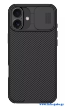 NILLKIN θήκη CamShield Pro για iPhone 16, μαύρη
