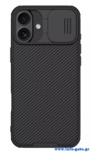 NILLKIN θήκη CamShield Pro Magnetic για iPhone 16 Plus, μαύρη