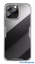 NILLKIN θήκη Nature TPU Pro για iPhone 16 Pro Max, διάφανη