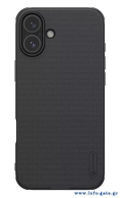 NILLKIN θήκη Super Frosted Shield Pro για Apple iPhone 17, μαύρη