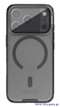 NILLKIN θήκη CamShield Prop Magnetic για Apple iPhone 17 Pro, διάφανη/μαύρη