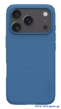 NILLKIN θήκη Super Frosted Shield Pro για Apple iPhone 17 Pro, μπλε