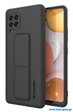 WOZINSKY θήκη Kickstand 69536 για Samsung A42 5G, μαύρη
