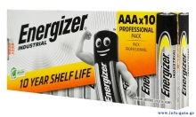 ENERGIZER αλκαλικές μπαταρίες Industrial, AAA/LR03, 1.5V, 10τμχ