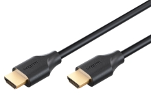 GOOBAY καλώδιο HDMI 2.2 80092, 16K/60Hz, 96 Gbps, 1.5m, μαύρο