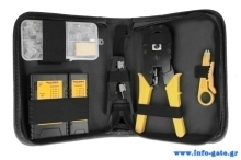 DELOCK σετ εργαλείων δικτύου 86696, για καλώδια RJ45 & RJ11
