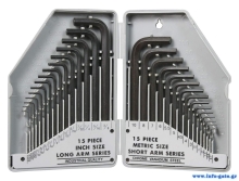 PROSKIT σετ κλειδιά Allen 8PK-027 σε σχήμα L, με θήκη, 30τμχ