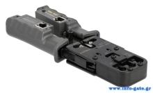 DELOCK εργαλείο πτύχωσης με απογυμνωτή & tester 90511, 8P/6P/6P DEC/4P