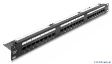 DELOCK patch panel 91087 για rack 19