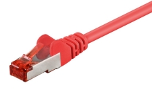 GOOBAY καλώδιο δικτύου 93214, CAT 6 S/FTP, copper, 250MHz, 0.25m, κόκκινο