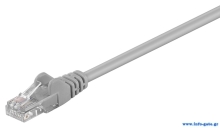 GOOBAY καλώδιο δικτύου 95557, CAT 5e U/UTP, CCA, PVC, 1.5m, γκρι