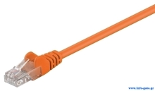 GOOBAY καλώδιο δικτύου 95560, CAT 5e U/UTP, CCA, PVC, 1.5m, πορτοκαλί