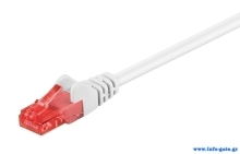 GOOBAY καλώδιο δικτύου 95661, CAT 6 U/UTP, CCA, 25m, λευκό