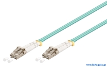 GOOBAY καλώδιο οπτικής ίνας LC-UPC 95752, Multimode OM3, 3m, τιρκουάζ
