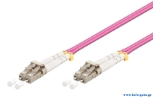 GOOBAY καλώδιο οπτικής ίνας LC-UPC 95934, Multimode OM4, 1m, βιολετί