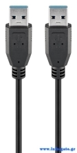 GOOBAY καλώδιο USB 3.0 96117, 5 Gbps, 5m, μαύρο