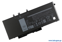POWERTECH συμβατή μπαταρία για DELL Latitude E5480