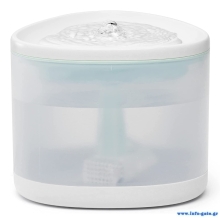 BRUNO smart ποτίστρα για κατοικίδια BRN-0150 αυτόματη, WiFi, 2.5L, λευκή