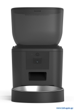 BRUNO smart ταΐστρα κατοικίδιων BRN-0212, κάμερα 2MP με night vision, 4L, WiFi, μαύρη