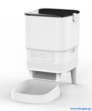 BRUNO smart ταΐστρα κατοικίδιων BRN-0232, 4L, WiFi, λευκή