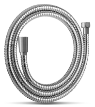 BRUNO σπιράλ ντους BRN-0244, ανοξείδωτο ατσάλι, 250g, 1.5m, ασημί
