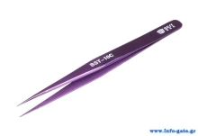 BEST Τσιμπίδα BST-10C, Stainless Steel, ESD, Ίσια