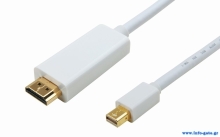 POWERTECH καλώδιο mini DisplayPort σε HDMI CAB-DP012, 3m, λευκό