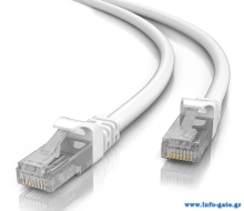 POWERTECH καλώδιο δικτύου CAB-N185, Cat 5e U/UTP, CCA 26AWG, 1m, γκρι