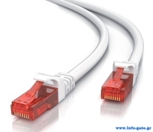 POWERTECH καλώδιο δικτύου CAB-N269, Cat 6 U/UTP, copper 24AWG, 3m, γκρι