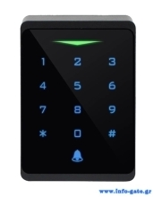 SECUKEY πληκτρολόγιο πρόσβασης CH1-WIFI-EM με κωδικό & κάρτα, Wi-Fi