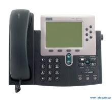 CISCO Used IP Phone 7960G, Dark Gray
