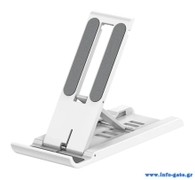 CABLETIME βάση smartphone CT-PH03, foldable, λευκή