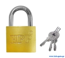 HPP λουκέτο πέταλο με κλειδί CTL-0041, 38mm, μεταλλικό