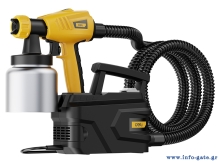 DELI ηλεκτρικό πιστόλι βαφής DC091-1 με δοχείο 800ml, 500W