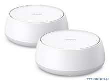 TP-LINK Home Mesh WiFi 7 System Deco BE25, 3600Mbps ΒΕ3600, V1.0, 2τμχ