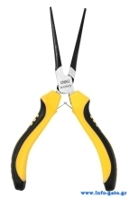 DELI μυτοτσίμπιδο ίσιο DL103202 με αντιολισθητικές λαβές, 150mm