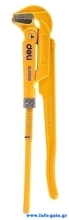 DELI γκαζοτανάλια DL105140, έως 40mm, 32cm, κίτρινη