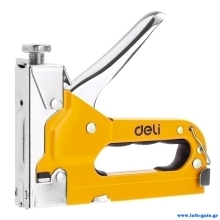 DELI καρφωτικό χειρός συνδετήρων DL238104 με 6000x συνδετήρες, 3 σε 1