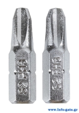 DELI σετ μύτες κατσαβιδιού DL251003, μαγνητικές, PH3x25mm, 2τμχ