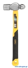 DELI σφυρί μπάλας DL443024 με αντιολισθητική Fiberglass λαβή, 680gr, 345mm