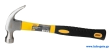 DELI σφυρί προκοβγάλτης DL5002 με αντιολισθητική Fiberglass λαβή, 500gr, 340mm
