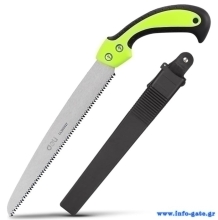 DELI πριόνι ξύλου DL580927 με εργονομική λαβή, 270mm, πράσινο