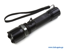 ESPERANZA Φακός Sirius EOT003, Cree Q5 LED, 5W, 250 lumens, μαύρος