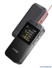 FNIRSI laser μετρητής απόστασης IR40, επαναφορτιζόμενος, 40m
