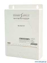 FOLKSAFE τροφοδοτικό συστημάτων CCTV FS-DC120805W, 8 εξόδων, 12V/5A, αδιάβροχο IP65