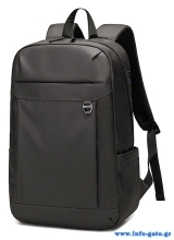 GOLDEN WOLF τσάντα πλάτης GB00400-BK, με θήκη laptop 15.6