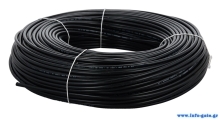 CABLEL καλώδιο H07V-U 4mm², 450/750V, 100m, μαύρο