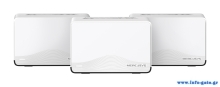MERCUSYS Whole Home Mesh Wi-Fi 7 System Halo H27BE, 3.6Gbps Dual Band, 3τμχ, V.1.0
