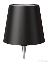 POWERTECH LED φωτιστικό για μπουκάλι HLL-0197, ρυθμιζόμενο, επαναφορτιζόμενο, μαύρο